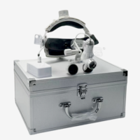 5w Dental Headlight Wireless Surgical Headlamp Medical Dentist Loupe Magnifier Glasses 2.5X 3.5X Magnifying Loupes