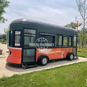 Coffee Trailer <b>Mobile</b> Street Food Truck <b>for</b> <b>Sale</b>-Stainless Steel Rust Resistant Snack Food Hotdog Ice Cream - Product Image 4