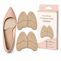 Coussinets et inserts pour talons hauts (2 paires) – Soulagement de la douleur au métatarphes et à l'avant-pied – Semelles antidérapantes pour femmes