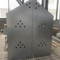 Nichoir automatique double face en acier inoxydable à 24 trous pour poules pondeuses, installation facile, pour la poulailler et l'élevage intensif
