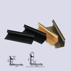 Profilo a <span class=keywords><strong>U</strong></span> in Alluminio Serie 6000 Ruicheng Modern per Bordi Porta, Impermeabile, Basso MOQ, Accessorio Metallico per Uso in Appartamento - Product Image 2