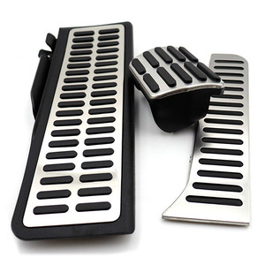 Pour modèles originaux <span class=keywords><strong>Volkswagen</strong></span> Sagitar/<span class=keywords><strong>Golf</strong></span> <span class=keywords><strong>5</strong></span>/6/Shangku/Lao Mingrui/Haorui, plaquettes de pédale d'accélérateur et de frein en acier inoxydable QSF - Product Image 2