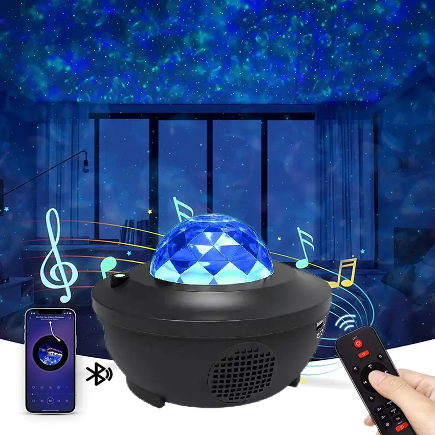 Музыкальный Bluetooth-проектор со звездным светом