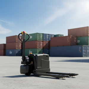 Draagbare 1500kg elektrische pallettruck op lithium-ion batterij, geschikt voor gebruik in levensmiddelenwinkels, 1,5 ton elektrische pallettruck - Product Image 6