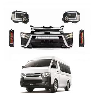 MARVELAND Kit de carrocería para parachoques delantero, accesorios para automóviles, modificación exterior para Hiace Serie 200 2016-2022 - Product Image 2