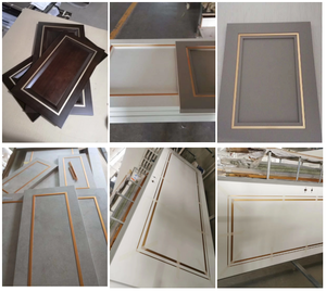 Striscia Decorativa in Alluminio Antipolvere di Alta Qualità 5MM 8MM per Telai di Armadi e Porte <span class=keywords><strong>Scorrevoli</strong></span> - Product Image 4