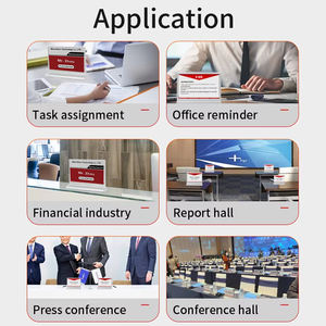 Dossier intelligent avec écran E-Ink, appareil d'affichage IoT pour bureau intelligent, étiquette électronique de rayon (ESL), technologie de papier numérique - Product Image 3