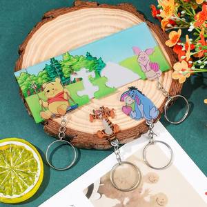 Couple <span class=keywords><strong>porte</strong></span>-clés mur Anti perte clé pendentif amant <span class=keywords><strong>porte</strong></span>-clés décoration de la maison réfrigérateur autocollant stockage maison - Product Image 4