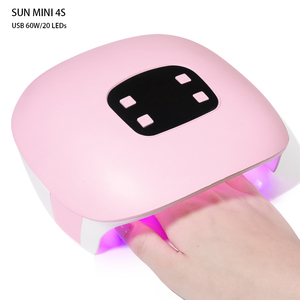 Lampe UV LED Professionnelle 60W <span class=keywords><strong>pour</strong></span> Manucure, 20 Ampoules, Séchage Rapide du Gel, Outil de Salon <span class=keywords><strong>pour</strong></span> Pédicure et Manucure - Product Image 2