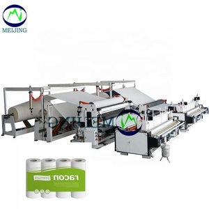 Machine à rembobiner le papier toilette Mejing, machine à rembobiner les rouleaux de papier toilette jumbo 1100-2800 mm - Product Image 1