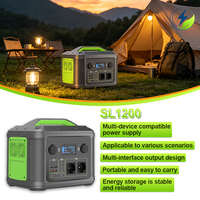 Generator Tenaga Surya Portabel dengan Panel Surya 110V 120V Gelombang Sinus Murni 1008Wh Set Lengkap AL-MB512628