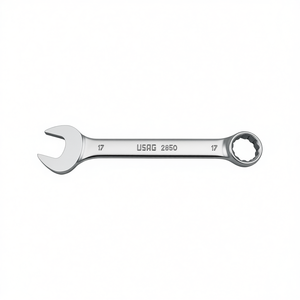 Usag 2850 Combination Wrench 17mm Metric Open End And Ring <b>Spanner</b> <b>Tool</b> - Product Image 2