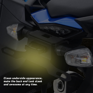 XXUN moto queue rangée garde-boue éliminateur support de plaque d'immatriculation pour <span class=keywords><strong>Kawasaki</strong></span> <span class=keywords><strong>Z1000</strong></span> SX 2020 2021 2022 <span class=keywords><strong>2023</strong></span> - Product Image 4