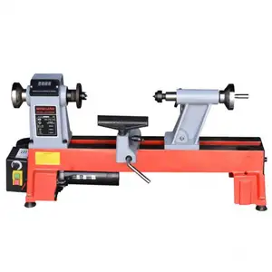 Mini gỗ tự động khắc Lathe chế biến gỗ đánh bóng DIY gỗ quay Lathe