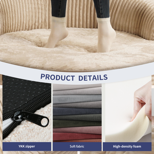 Moq100 कस्टम लक्जरी सोफे बिस्तर वैक्यूम संपीड़ित बोनलेस स्पंज सेशनल 28 डी फोम लिविंग रूम सोफा सेट फर्नीचर - Product Image 2