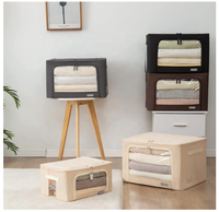 Boîte de rangement décorative pliable personnalisée pour vêtements, organisateur de salon pour vêtements et chaussures pour salle de bain et garde-robe