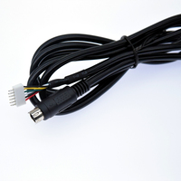 Câble de données clavier et souris Ps2 noir 26Awg personnalisé haute performance câble de connexion Mini Din 4 broches Revolution San2.0