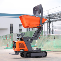 Chinesischer Hersteller Liefert SDJK Mini-Raupendumper Hydraulischer Raupenkipper 500kg 800kg Günstigster Selbstladender Mini-Dumper