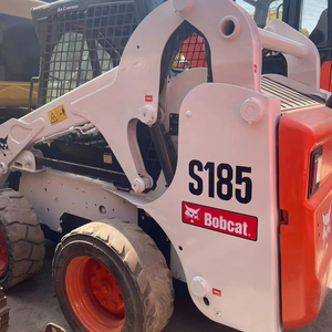 गर्म बिक्री बोबकैट S185 का उपयोग मिनी स्किड स्टीयर व्हील लोडर बहुक्रियाशील ट्रैक लोडर्स बोबकैट - Product Image 5