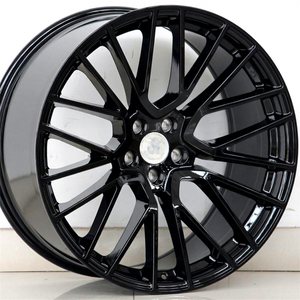 Rines Deportivos para Automóvil de Pasajeros, Fabricados con Tecnología Flow Forming, 20X9.5J 20X10.5J 21X9.5J 21X11J 22 Pulgadas, <span class=keywords><strong>PCD</strong></span> 5X130, Diseño Escalonado, para <span class=keywords><strong>Porsche</strong></span> Cayenne <span class=keywords><strong>Macan</strong></span> - Product Image 4