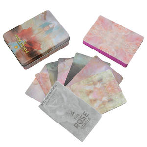 44 Tarjetas Moda Impresión colorida Caja de lata Paquete Oracle Card Deck - Product Image 2