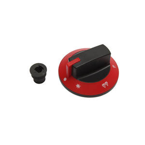 Bouton de commande de température pour barbecue en plastique rouge, interrupteur pour <span class=keywords><strong>four</strong></span> à gaz, boutons de cuisinière - Product Image 4