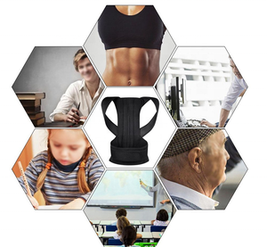 <span class=keywords><strong>Corrector</strong></span> de postura entrenador de cintura universal soporte de espalda unisex OEM para hombres y mujeres - Product Image 4