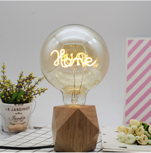 Ampoules Led Vintage <span class=keywords><strong>Ampoule</strong></span> Grand <span class=keywords><strong>Globe</strong></span> Alphabet Filament 4W Dimmable AC110V 220V Rétro Amour Maison Lettre Ampoules Décoratives - Product Image 4