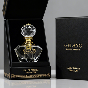 Kostbare Kristallen Parfumflesje Sample Polygon 1ML Glazen Flesjes Parfum Transparant 3ML Parfumolieflesje Met Pipet - Product Image 4