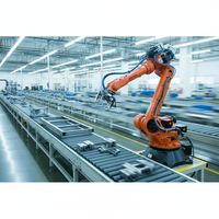 Robot industriel populaire à 6 axes pour le tending et la palettisation CNC KUKA KR12 R1450, charge utile 12 kg, portée 1450 mm, boîte de vitesses, moteur, PLC de haute performance