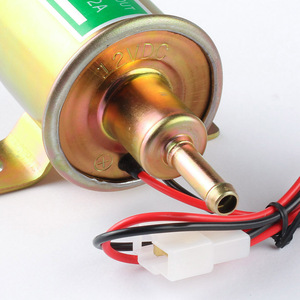ปั๊มน้ำมันเชื้อเพลิง Hep-02a 12V 24V ปั๊มไฟฟ้าสำหรับน้ำมันเบนซินและดีเซล สำหรับดัดแปลงและอัพเกรดรถยนต์ ความยาว 57 มม. พร้อมสายเชื่อมต่อ - Product Image 2