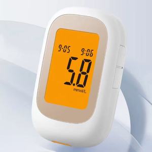 Système portable de surveillance de la glycémie, <span class=keywords><strong>testeur</strong></span> de diabète haute précision avec grand écran pour les soins de santé personnels - Product Image 2