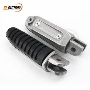 Pedane Posteriori per Moto Adatte a Suzuki Hayabusa GSX1300R 99-12, GSX650 08-12, GSX1400 02-08, V-Strom 1000 <span class=keywords><strong>DL650</strong></span> Tutti gli Anni - Product Image 3