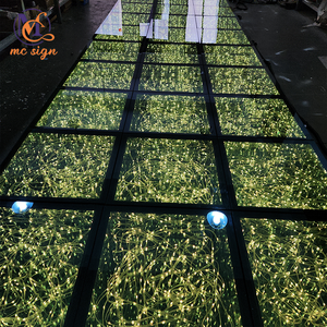 พื้นเต้นรำแม่เหล็กแบบกันน้ำ 3 มิติ ลายกระจกอินฟินิตี้ สำหรับงานแต่งงาน ขายส่ง - Product Image 5