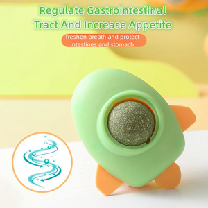 Catnip topu seti Gall meyve kedi oyuncak taşlama diş temizleme dişleri yüksek interaktif kedi oyuncak topu - Product Image 5