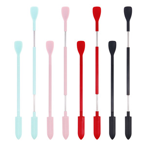 Nuevo Espátula <span class=keywords><strong>de</strong></span> Silicona <span class=keywords><strong>de</strong></span> Doble Cabeza, Ecológica, para Repostería y Cocina, Mini Espátula para Mermelada - Product Image 1
