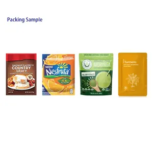 Automatic Granule Liquid 4 Sides Seal Packing Machine Doypack Packaging Machine For Snack Detergent Potato Chips