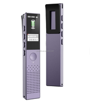 Petits enregistreurs vocaux numériques N8, enregistreur vocal 32 Go 64 Go, lecteur MP3 avec double microphone, suppression du bruit, enregistrement à un bouton/avec minuterie