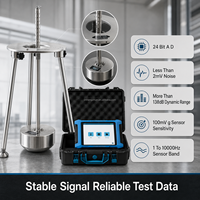 Testeur de module de rebondissement par chute de bille, analyseur portable de rigidité des sous-sols pour l'inspection des fondations en argile et gravier