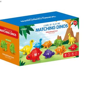 Contar <span class=keywords><strong>dinosaurios</strong></span> Montessori juguetes iluminación para niños educación forma <span class=keywords><strong>de</strong></span> Animal juguetes educativos a juego - Product Image 4