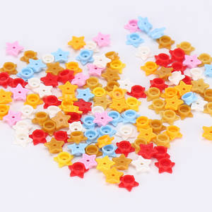 Accessoires de construction en plastique pour petites pièces, support <span class=keywords><strong>étoile</strong></span> avec fixation pour clous, jouets de construction, pièces d'assemblage, accessoires NO.11609 - Product Image 4