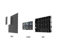 Module d'affichage LED intérieur P2.5 de haute qualité, mur vidéo numérique couleur, en stock