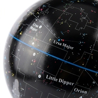 Globe céleste lumineux, modèle de démonstration de projecteur d'étoiles multimédia pour l'éducation en astronomie et en géographie