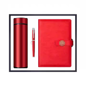 2024 Novo couro personalizado notepad trabalho plano caixa de presente, notebook personalizado conjunto caixa de presente - Product Image 6