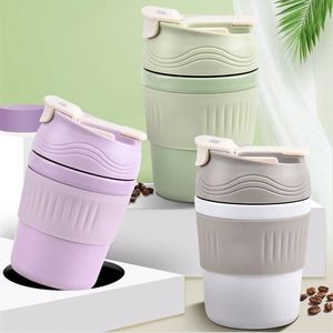 Wholesale 350ml Insulated Coffee Tumbler <b>Mug</b> 304 Stainless Steel with Straw <b>Double</b> <b>Wall</b> Vacuum Thermal Customizable Design - Product Image 5