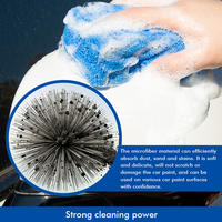 Éponge de lavage auto ultra douce anti-rayures pour un nettoyage délicat et une protection optimale de la peinture, des vitres et des surfaces miroir – Vente en gros