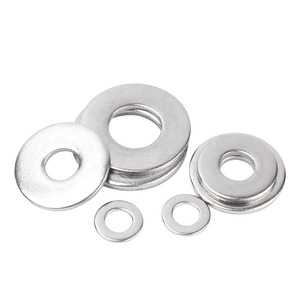M7--M18 DIN 125 Aço Inoxidável 304 Arruela Plana De <span class=keywords><strong>Metal</strong></span> Galvanizado Arruelas Plain Grau 4.8 - Product Image 2