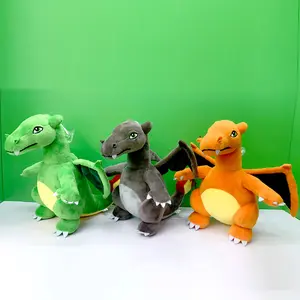 Mix Wholesale 8" Most Popular Pokemoned Charizard Doll Best Selling Anime Cartoon Character Plush Toys Kids