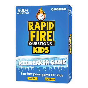 Carte da Gioco Personalizzate QUOKKA Icebreaker - Carte in Carta e PVC, Gioco per Famiglie con Oltre 500 Domande, per Bambini 8-12 Anni e Adulti, Vendita all'Ingrosso - Product Image 2