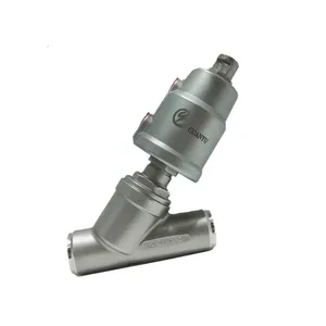 Pneumatic control Stainless steel angle seat valve Y type